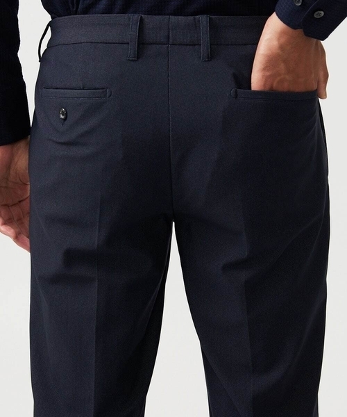 MICHEL KLEIN HOMME (ミッシェルクランオム)の「【セットアップ】スラックスパンツ(スラックス・メンズ・ネイビー/グレー・X-LARGE/LARGE/MEDIUM)」の8枚目の写真