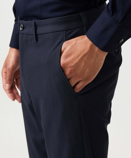 MICHEL KLEIN HOMME (ミッシェルクランオム)の「【セットアップ】スラックスパンツ(スラックス・メンズ・ネイビー/グレー・X-LARGE/LARGE/MEDIUM)」の10枚目の写真