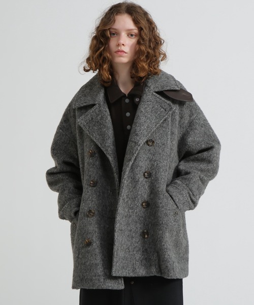 AVIREX（アヴィレックス）の「《直営店限定》SHAGGY PEA COAT/シャギー