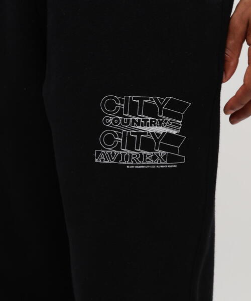 CITY COUNTRY CITY(シティーカントリーシティー)の「《AVIREX × CITY COUNTRY CITY》SIGNATURE SWEAT PANTS / シグネチャー スウェットパンツ / アヴィレックス / シティーカントリーシティー(スウェットパンツ・メンズ・ブラック/グレー・L/M/S/XL)」の18枚目の写真