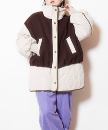 OSMOSIS | キルティングレイヤードショートコート(その他アウター)