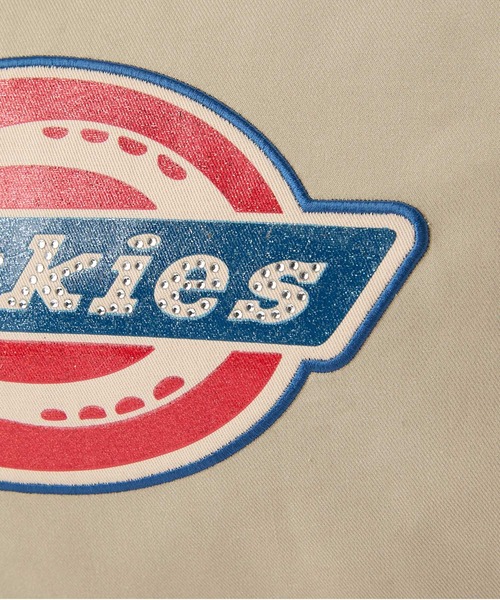 Casselini（キャセリーニ）の「【Dickies × Casselini】ラインストーンロゴショルダーボストン（ボストンバッグ・レディース・ブラック/サックスブルー/ブラウン/ベージュ・FREE）」の22枚目の写真