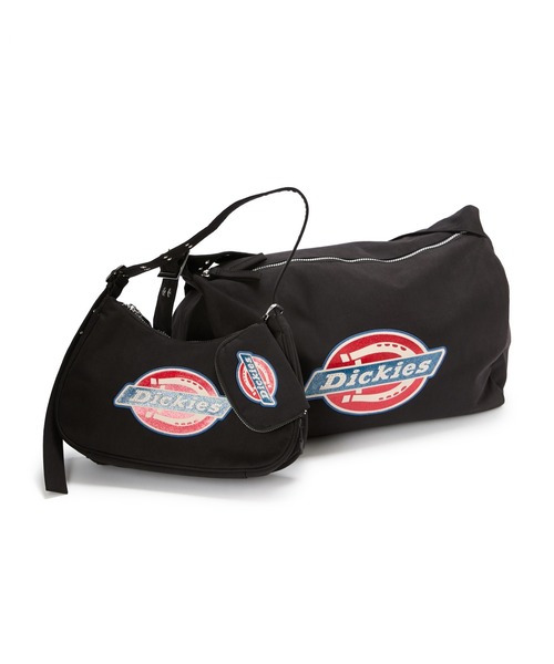 Casselini（キャセリーニ）の「【Dickies × Casselini】ラインストーンロゴショルダーボストン（ボストンバッグ・レディース・ブラック/サックスブルー/ブラウン/ベージュ・FREE）」の18枚目の写真