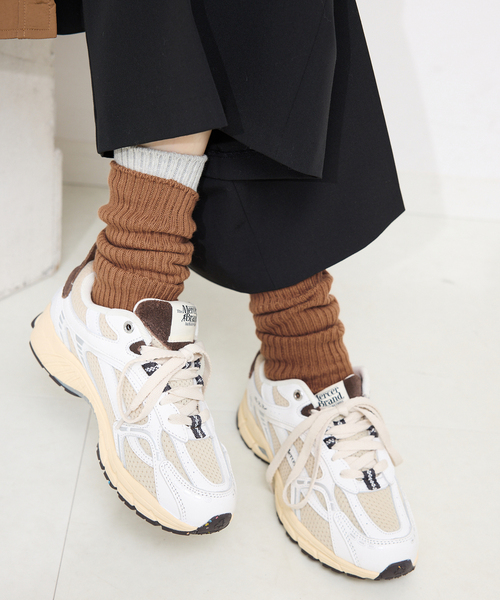 SLOBE IENA（スローブイエナ）の「《2枚セット/追加》ルーズリブソックス 2SET（ソックス/靴下・レディース・C/B/A・FREE）」の4枚目の写真