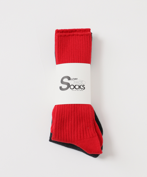 SLOBE IENA（スローブイエナ）の「《2枚セット/追加》ルーズリブソックス 2SET（ソックス/靴下・レディース・C/B/A・FREE）」の14枚目の写真