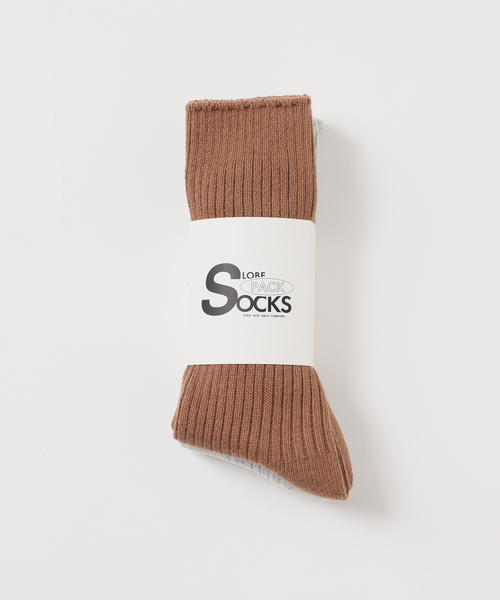 SLOBE IENA（スローブイエナ）の「《2枚セット/追加》ルーズリブソックス 2SET（ソックス/靴下・レディース・C/B/A・FREE）」の16枚目の写真