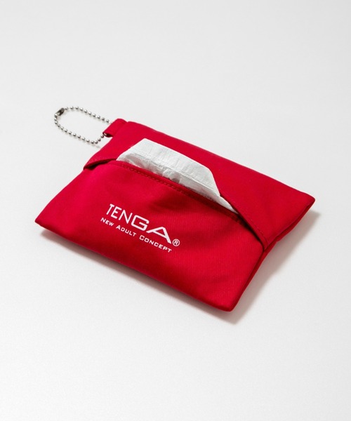 TENGA(テンガ)の「TENGA ポーチ付きエコバック(エコバッグ/サブバッグ・メンズ・ホワイト・ONE SIZE)」の4枚目の写真