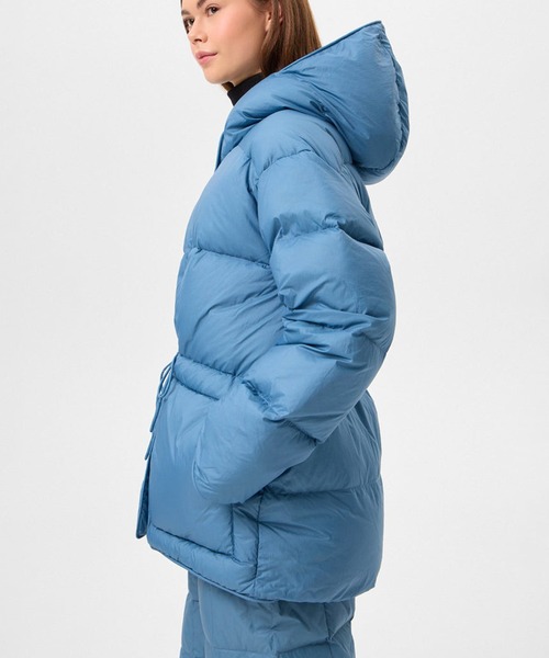 IENKI IENKI(イエンキイエンキ)の「【IENKI IENKI】COZY MICHLIN ホワイトグースダウン/防風撥水(ダウンジャケット/コート・レディース・ブラック/ブルー/カーキ・XS)」の3枚目の写真