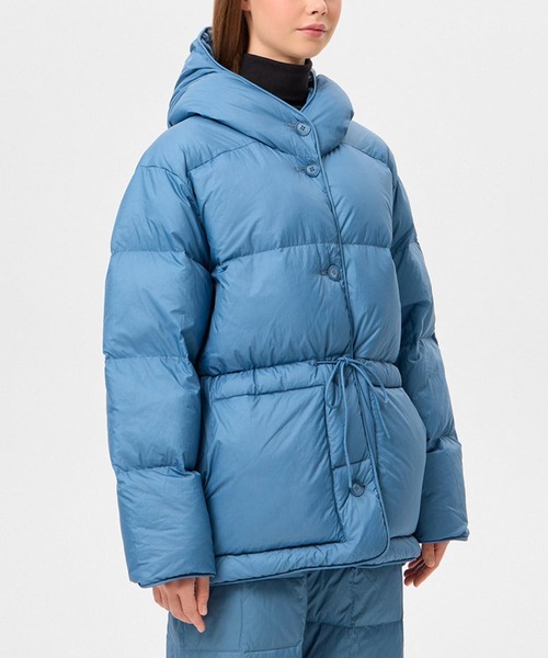 IENKI IENKI(イエンキイエンキ)の「【IENKI IENKI】COZY MICHLIN ホワイトグースダウン/防風撥水(ダウンジャケット/コート・レディース・ブラック/ブルー/カーキ・XS)」の9枚目の写真