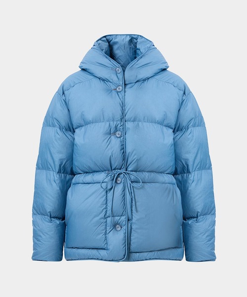 IENKI IENKI(イエンキイエンキ)の「【IENKI IENKI】COZY MICHLIN ホワイトグースダウン/防風撥水(ダウンジャケット/コート・レディース・ブラック/ブルー/カーキ・XS)」の7枚目の写真