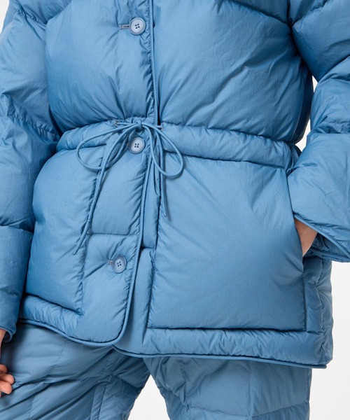 IENKI IENKI(イエンキイエンキ)の「【IENKI IENKI】COZY MICHLIN ホワイトグースダウン/防風撥水(ダウンジャケット/コート・レディース・ブラック/ブルー/カーキ・XS)」の6枚目の写真