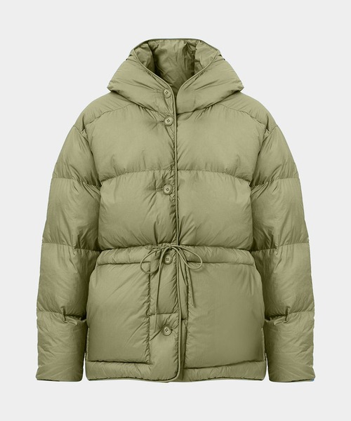 IENKI IENKI(イエンキイエンキ)の「【IENKI IENKI】COZY MICHLIN ホワイトグースダウン/防風撥水(ダウンジャケット/コート・レディース・ブラック/ブルー/カーキ・XS)」の8枚目の写真