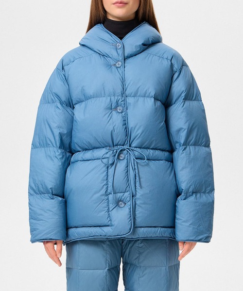 IENKI IENKI(イエンキイエンキ)の「【IENKI IENKI】COZY MICHLIN ホワイトグースダウン/防風撥水(ダウンジャケット/コート・レディース・ブラック/ブルー/カーキ・XS)」の19枚目の写真