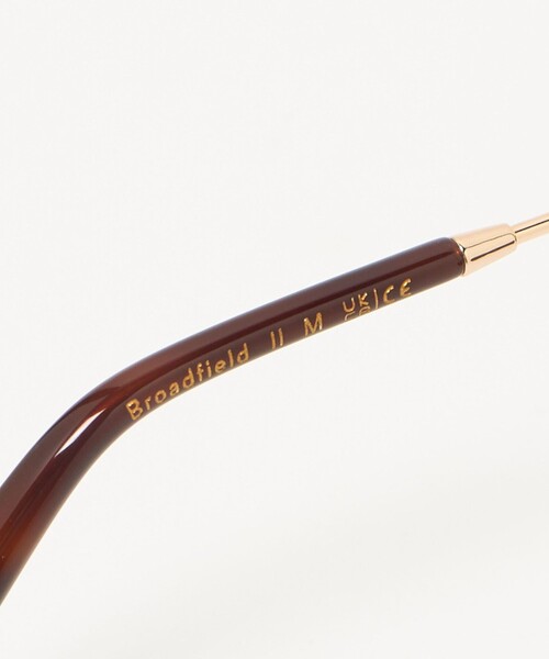 Steven Alan（スティーブンアラン）の「＜CUBITTS＞BROADFIELD DK BROWN/ファッショングラス（メガネ・レディース・ダークブラウン・M）」の5枚目の写真