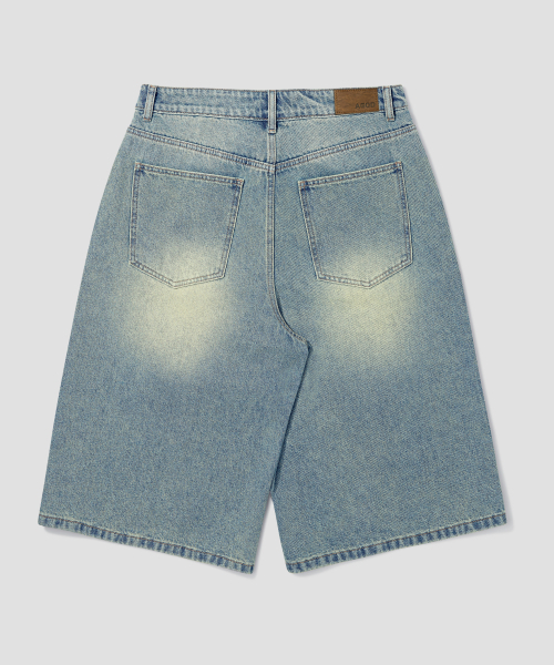 AGOD（エージーオーディー）の「ヴィンテージキャットブラシデニムバミューダショーツ[サンドブルー]（その他パンツ・レディース・その他・LARGE/X-LARGE/SMALL/MEDIUM）」の5枚目の写真
