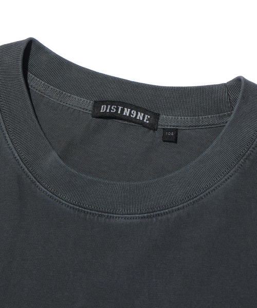 DISTN9NE(ディストナイン)の「ピグメントタウン 半袖Tシャツ CHARCOAL (LP2TU320-075)(Tシャツ/カットソー・メンズ・その他・105/95/100)」の2枚目の写真