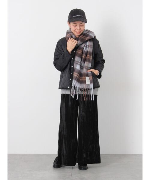 Lugnoncure(ルノンキュール)の「パッカブルノーカラーブルゾン(ブルゾン・レディース・ブラウン/ベージュ/チャコールグレー/ブラック・M/L)」の5枚目の写真