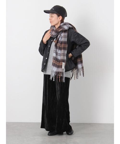 Lugnoncure(ルノンキュール)の「パッカブルノーカラーブルゾン(ブルゾン・レディース・ブラウン/ベージュ/チャコールグレー/ブラック・M/L)」の6枚目の写真