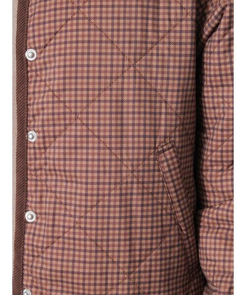 Lugnoncure(ルノンキュール)の「パッカブルノーカラーブルゾン(ブルゾン・レディース・ブラウン/ベージュ/チャコールグレー/ブラック・M/L)」の21枚目の写真