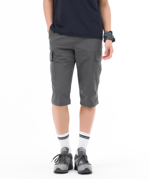 CHASECULT(チェイスカルト)の「メンズクールストレッチカーゴ7部パンツ-チャコール(その他パンツ・メンズ・ダークグレー・76/92/70/82/86)」の1枚目の写真