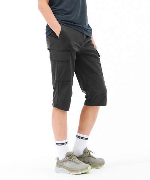 CHASECULT(チェイスカルト)の「メンズクールストレッチカーゴ7部パンツ-チャコール(その他パンツ・メンズ・ダークグレー・76/92/70/82/86)」の5枚目の写真