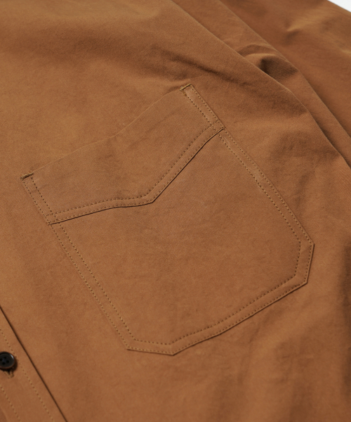 FRIZMWORKS(フリズムワークス)の「HIGH COUNT FRENCH SHIRT _ BRICK(シャツ/ブラウス・メンズ・その他・SMALL/MEDIUM/LARGE/X-LARGE)」の4枚目の写真