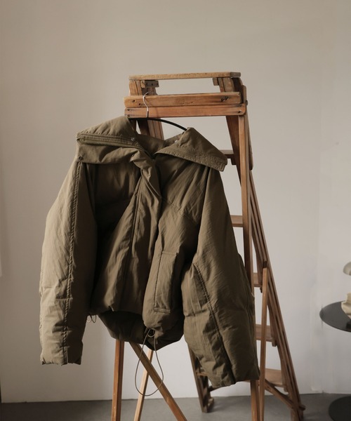 セール】【取り外し可能】2WAYファー付きモンスターショートダウン