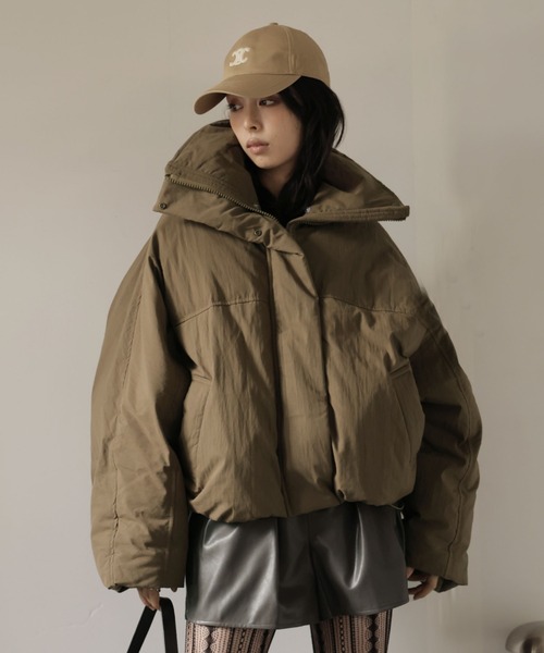 セール】【取り外し可能】2WAYファー付きモンスターショートダウン