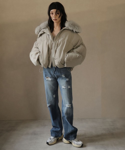 Ulysses（ユリシス）の「【取り外し可能】2WAYファー付きモンスター