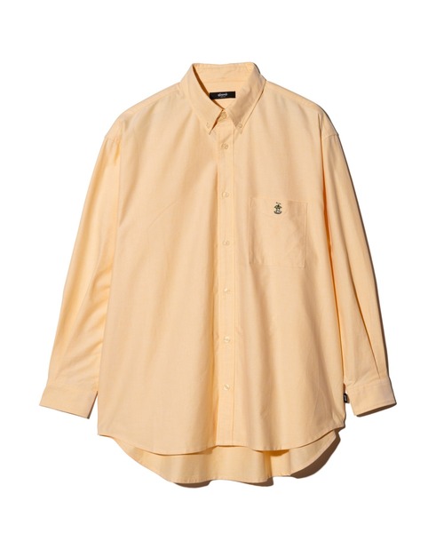 glamb(グラム)の「Forbidden Apple Oxford Shirt / フォビドゥンアップルオックスフォードシャツ(シャツ/ブラウス・メンズ・イエロー/ストライプ/ホワイト・S/M/L)」の5枚目の写真