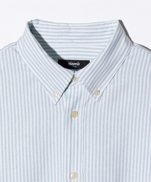 glamb(グラム)の「Forbidden Apple Oxford Shirt / フォビドゥンアップルオックスフォードシャツ(シャツ/ブラウス・メンズ・イエロー/ストライプ/ホワイト・S/M/L)」の22枚目の写真