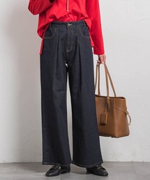 LAUTREAMONT | 【WEB限定】365デニムパンツ ワイドシルエット≪洗える≫(デニムパンツ)