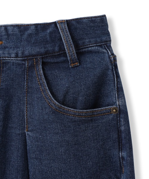 LAUTREAMONT（ロートレアモン）の「【WEB限定】365デニムパンツ ワイドシルエット≪洗える≫（デニムパンツ・レディース・ブルー/ネイビー・7号/9号/11号）」の6枚目の写真