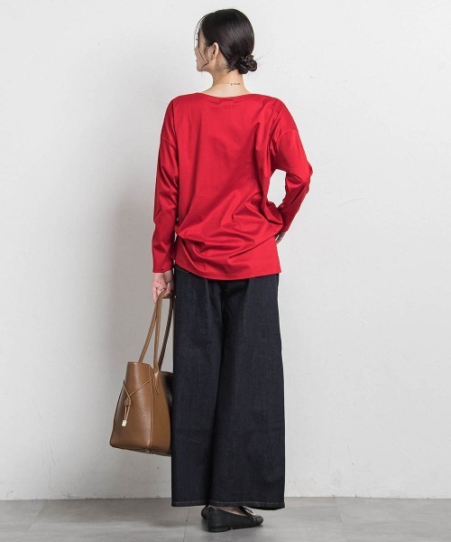 セール】【WEB限定】365デニムパンツ ワイドシルエット≪洗える