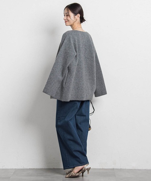 LAUTREAMONT（ロートレアモン）の「【WEB限定】365デニムパンツ ワイドシルエット≪洗える≫（デニムパンツ・レディース・ブルー/ネイビー・7号/9号/11号）」の19枚目の写真