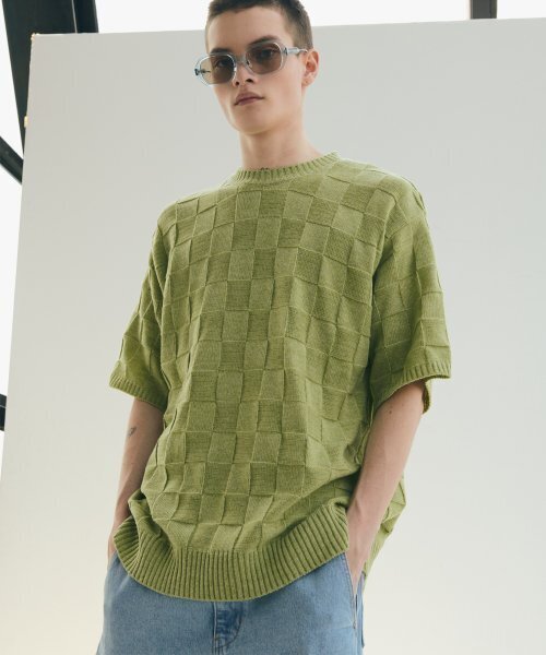 SqueaHarf knit — лаймовый зеленый