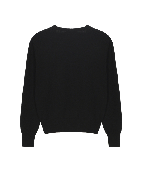 NICK&NICOLE(ニックアンドニコール)の「NICOLE MINI ROSE JAQUARD KNIT_BLACK(ニット/セーター・レディース・ブラック・FREE)」の5枚目の写真