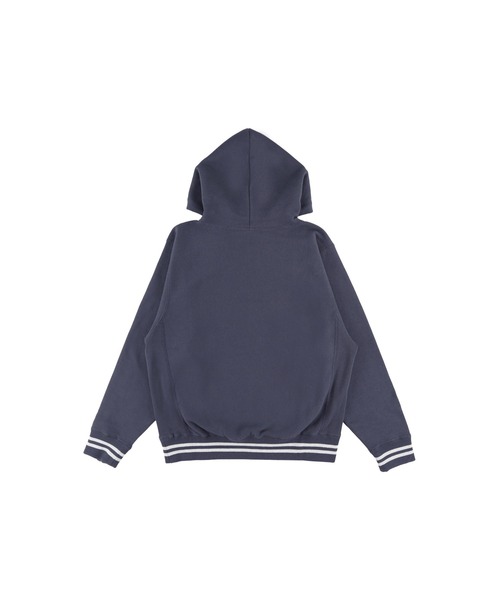 ALEXIA STAM（アリシアスタン）の「[Champion for ALEXIA STAM] Crew Neck Sweatshirt /別注 Championパーカー（パーカー・レディース・ライトグレー/ネイビー・M）」の22枚目の写真