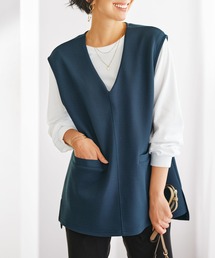 レディースのアンサンブル（ブルー・ネイビー/青色系）ファッション