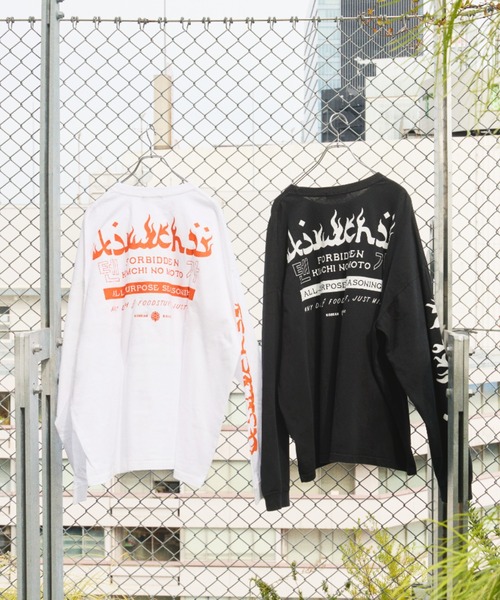 TENGA×KOREAN ROUGE KIMCHII Long sleeve TEE（Tシャツ/カットソー