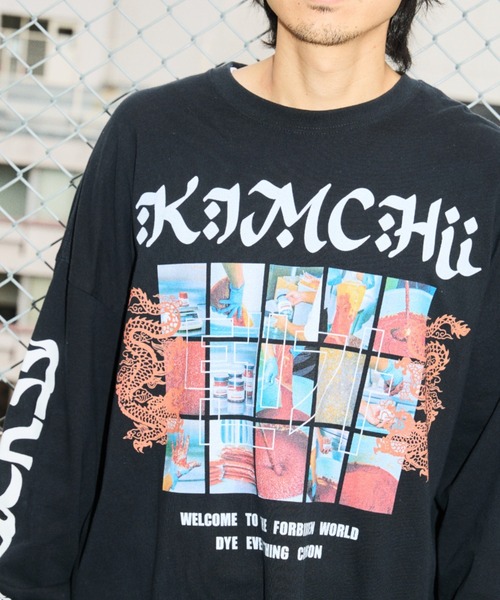 TENGA（テンガ）の「TENGA×KOREAN ROUGE KIMCHII Long sleeve TEE（Tシャツ/カットソー・メンズ・ホワイト/ブラック・FREE）」の11枚目の写真