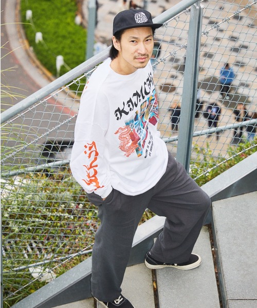 TENGA（テンガ）の「TENGA×KOREAN ROUGE KIMCHII Long sleeve TEE（Tシャツ/カットソー・メンズ・ホワイト/ブラック・FREE）」の15枚目の写真
