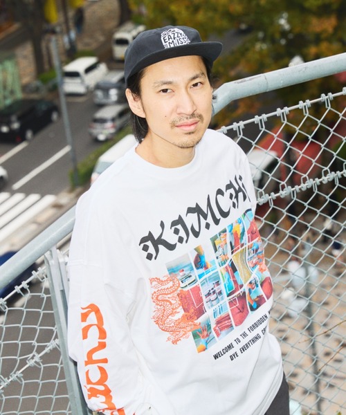 TENGA（テンガ）の「TENGA×KOREAN ROUGE KIMCHII Long sleeve TEE（Tシャツ/カットソー・メンズ・ホワイト/ブラック・FREE）」の17枚目の写真