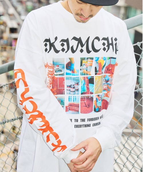 TENGA（テンガ）の「TENGA×KOREAN ROUGE KIMCHII Long sleeve TEE（Tシャツ/カットソー・メンズ・ホワイト/ブラック・FREE）」の18枚目の写真