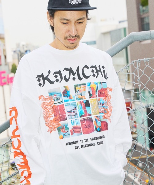 TENGA（テンガ）の「TENGA×KOREAN ROUGE KIMCHII Long sleeve TEE（Tシャツ/カットソー・メンズ・ホワイト/ブラック・FREE）」の19枚目の写真