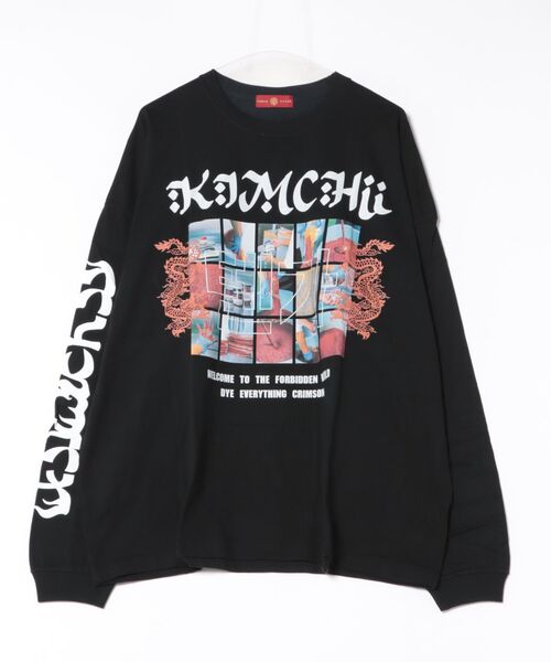 TENGA（テンガ）の「TENGA×KOREAN ROUGE KIMCHII Long sleeve TEE（Tシャツ/カットソー・メンズ・ホワイト/ブラック・FREE）」の21枚目の写真