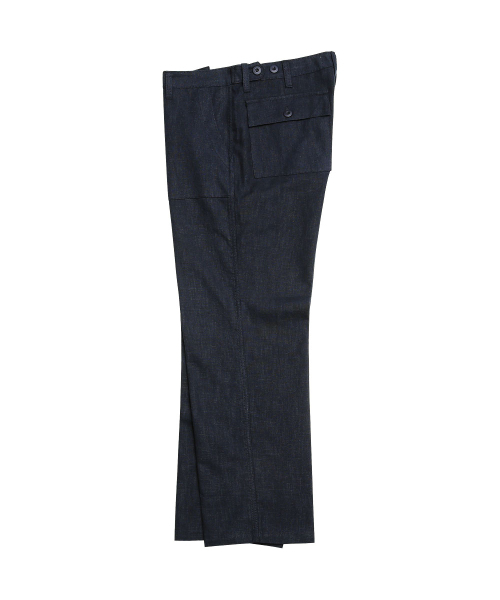 sortie(ソルティ)の「ユーティリティリネンファティーグパンツ(ネイビー)(その他パンツ・メンズ・その他・MEDIUM/LARGE/X-LARGE/SMALL)」の3枚目の写真