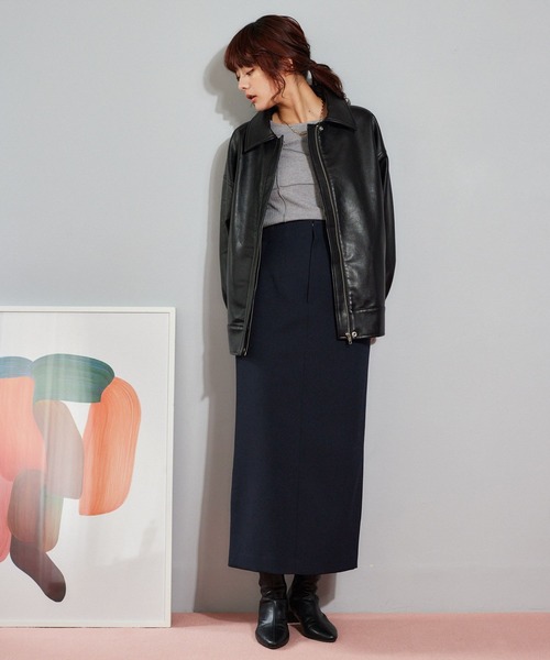 mysty woman(ミスティウーマン)の「ビスチェキリカエインナー 638070(ニット/セーター・レディース・オフホワイト/グレー/ブラック・FREE)」の14枚目の写真