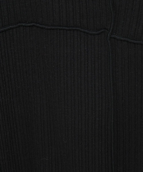 mysty woman(ミスティウーマン)の「ビスチェキリカエインナー 638070(ニット/セーター・レディース・オフホワイト/グレー/ブラック・FREE)」の5枚目の写真