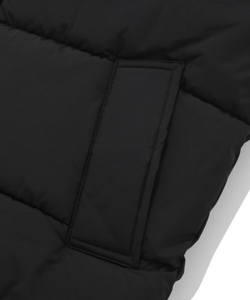 リニューアルver.]SPベーシックパディングベスト-ブラック（ダウン